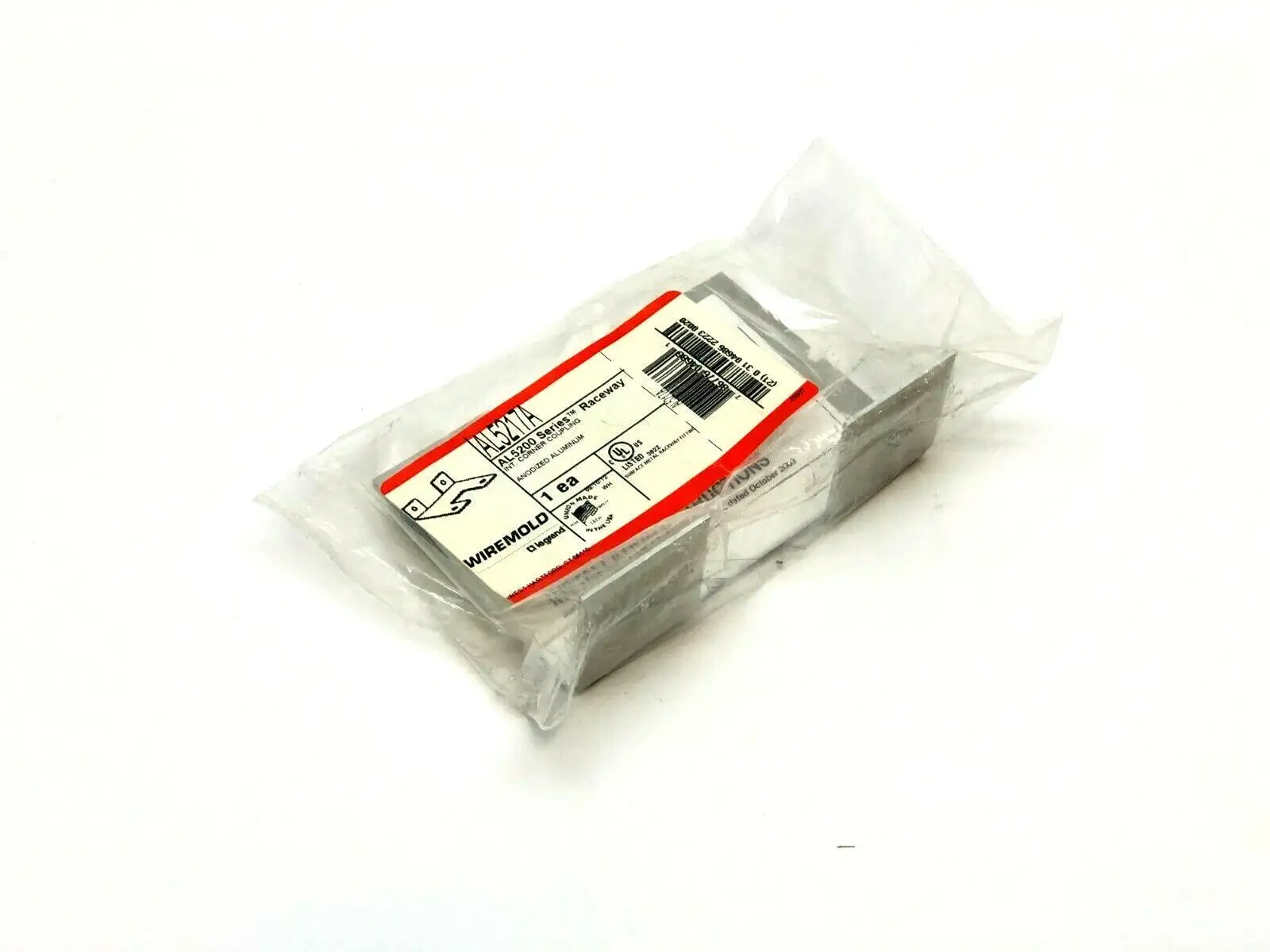 AL517A | Wiremold  Raceway Corner Coupling - New