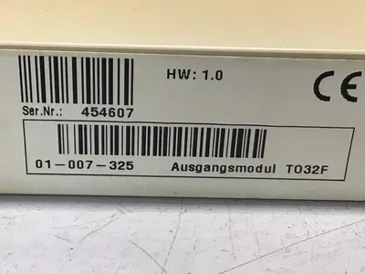 USED SIGMATEK TO32F 01-007-325