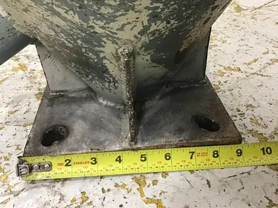 USED METAL FABRICATOR HOPPER