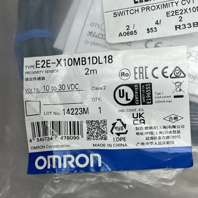 NEW Omron E2E-X10MB1DL18