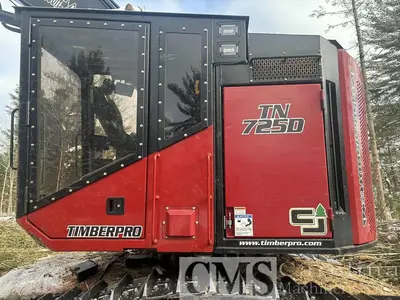 USED 2023 TIMBERPRO TN725D FELLER BUNCHER