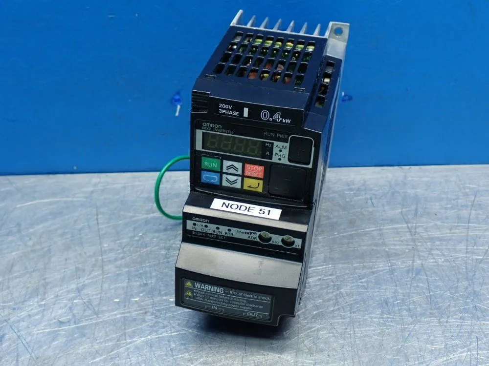 Used OMRON 3G3MX2A2004V1 Power Inverters | HGR 24 #747965