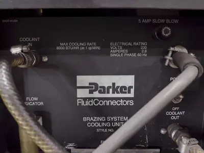 3.2 KVA MAGNEFORCE MODEL #PH2500HH INDUCTION HEATER: STOCK #21839