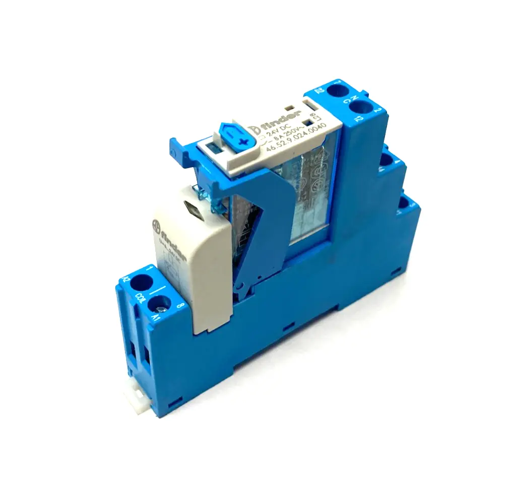 USED FINDER GEN PURPOSE RELAY W/ INDICATOR & 97.02 BASE
