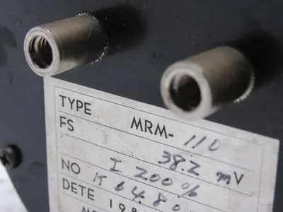 Meiwa Densokuki Type MRM-110 Load Meter Spindle/Z-Axis From a Wasino LG71 CNC