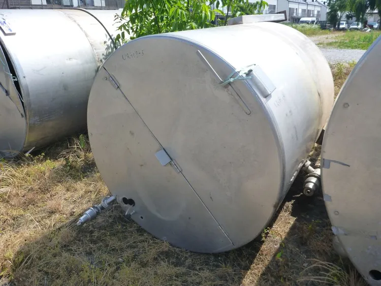 Used L.A.I.P. SRL 3400 L Stainless Steel Tanks PL | Perry Equipment #121752