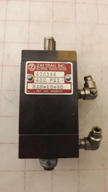 Used ZAYTRAN _UNKNOWN_ Parts (Hydraulics and Pneumatics) | OCO Industrial #1644707