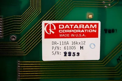 USED DATARAM 61805-H PC BOARD 61805H