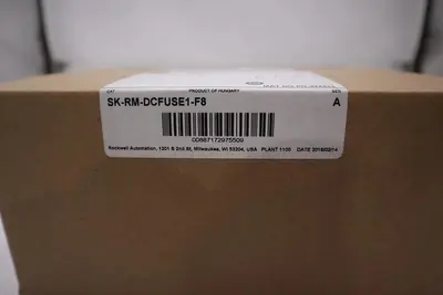NEW SEALED Allen Bradley SK-RM-IBD-FUSEA-F8 SER A PowerFlex 750 Fuse Stock G466