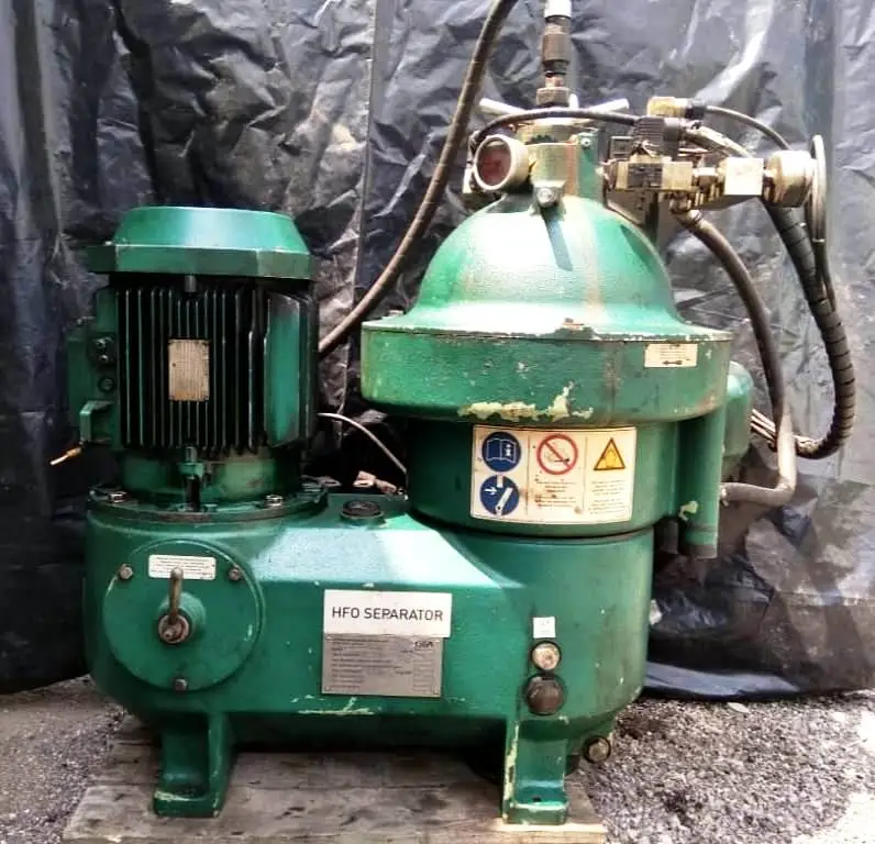 Westfalia OSD 18-0136-067/10 fuel oil purifier, SS.