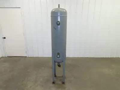John Wood ASME Steel Tank Liquid Storage 20 Gallon 150 PSI 500°F 14x36"