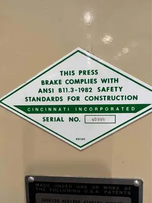 CINCINNATI INC 175AF-10 Press Brakes-Hydraulic Power | Asset Exchange Corporation (6)