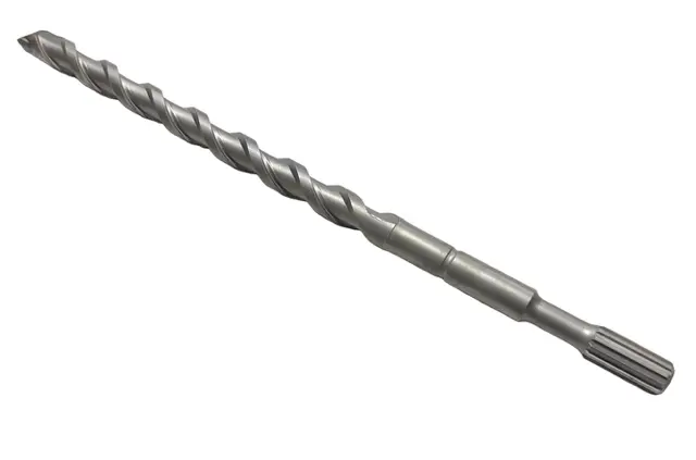 Marxman 9/16"  x 17" Spline Drive Percussion Hammer Drill Carbide Tip USA Made