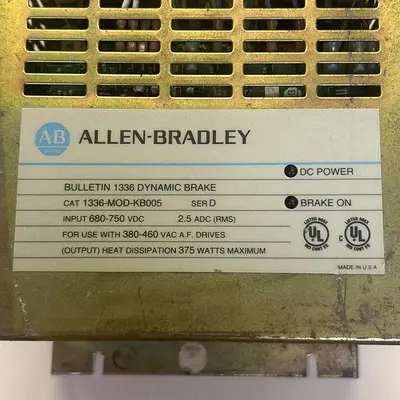 Used ALLEN-BRADLEY 1336-MOD-KB005 CNC & N/C Controls Ohio US | Surplus Asset Holdings #1262491