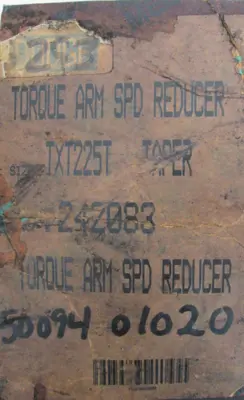 NEW DODGE TXT225T TORQUE ARM SPEED REDUCER 23.45:1 E 242083 UX