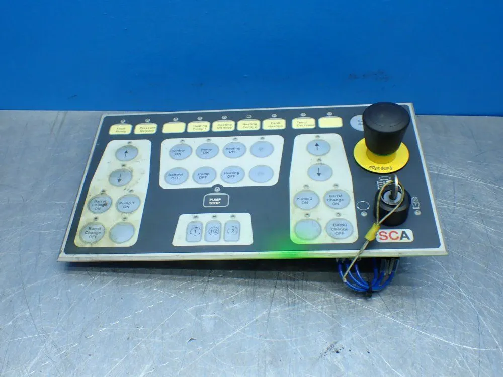 Used SCA SCHUCKER E0712071 Automation Control (HMI) Ohio US | HGR 24 #928239