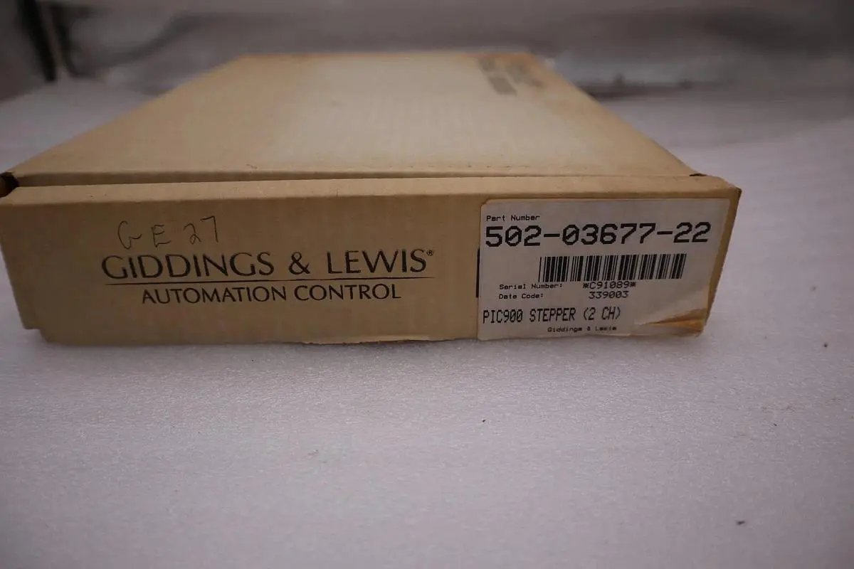NEW Giddings & Lewis 502-03677-22R3 PiC900 Stepper Module STOCK 3799A