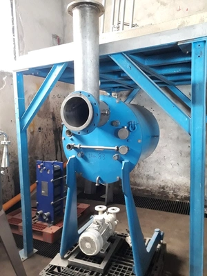 Alfa-Laval CT-6 Centritherm evaporator, 316SS.