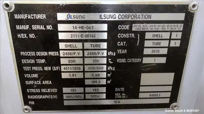 USED ILSUNG CORPORATION AEU