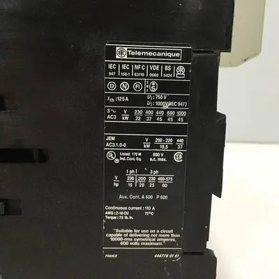 USED TELEMECANIQUE LC1D80004