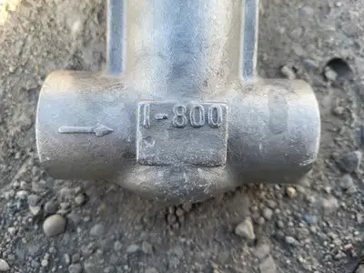 1" Class 800 Globe Valve API 602