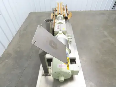 Moyno 6FH4SJM3FAA Progressive Cavity Rotor Pump Sanitary 3Hp 3PH *Bad Stator*