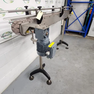 Conveyor Stainless steel on legs # 1098