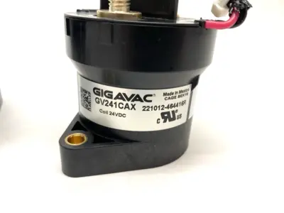 GV241CAX | Gigavac  Contactor 24VDC Coil LOT OF 2 - For parts or not working