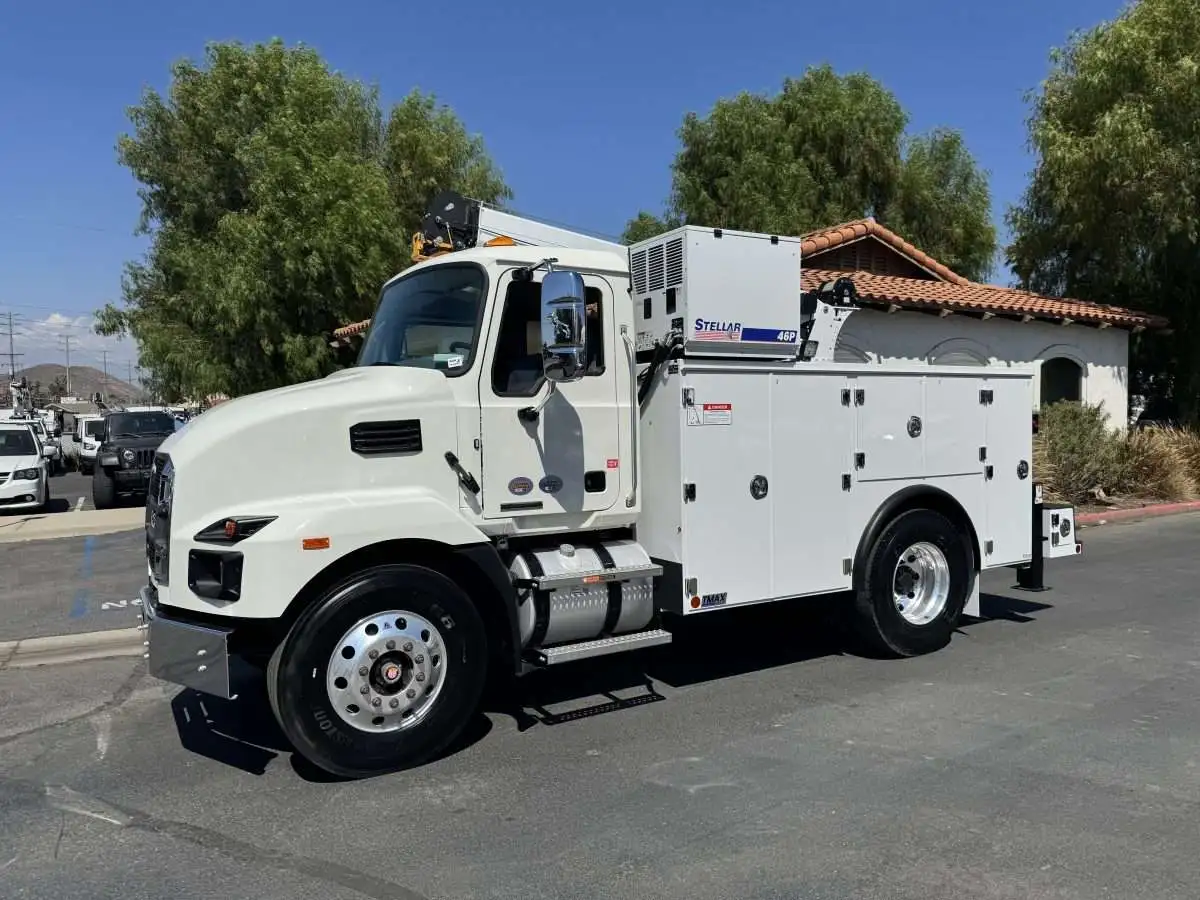 New | in-Stock 2025 MACK MD Service & Utility Trucks California US | Commerce Truck Equipment Sales #1573987