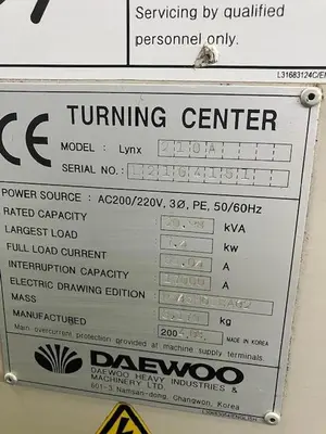 USED 2004 DAEWOO LYNX 210
