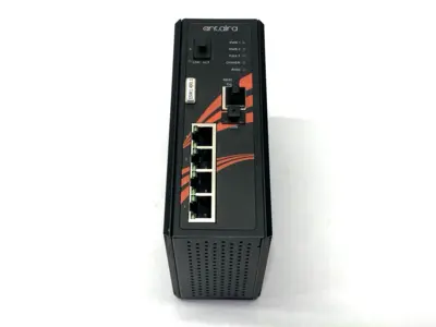 USED ANTAIRA GIGABIT LIGHT LAYER 3 MANAGED ETHERNET SWITCH 5-PORT