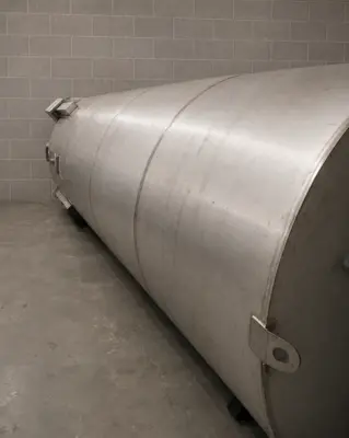 Used Meridian 3400 Gallon Stainless Steel Tanks Georgia US | Athens Packaging & Processing #914775