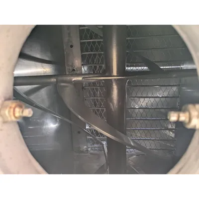 Used Industrial Stainless Steel Double Ribbon Blender - 36 Cu/Ft