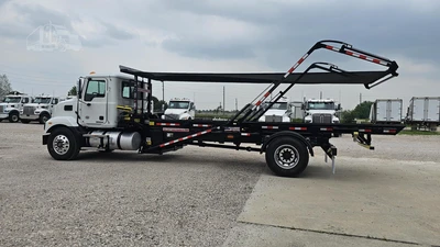 New | in-Stock 2027 MACK MD7 Rolloff Trucks Texas US | Roll Off Truck World #1491899