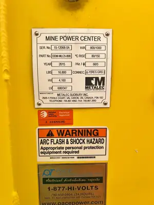 Used 2015 METALEC _UNKNOWN_ Transformers British Columbia CA | Lenmark #1426452