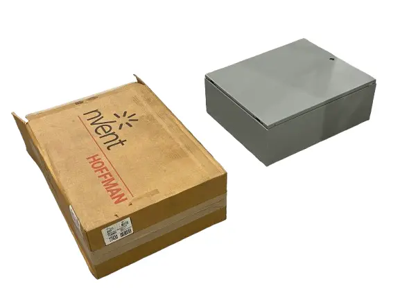 New | in-Stock Hoffman Single Door Enclosure, Gray Steel, 20 x 24 x 8", 77430 Electrical Boxes Michigan US | Maverick Industrial Sales #1441679