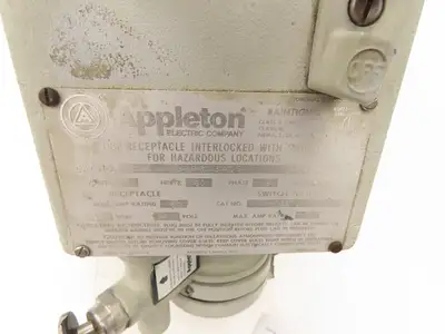 Appleton DBR Receptacle Enclosure For Circuit Breaker Hazardous Location