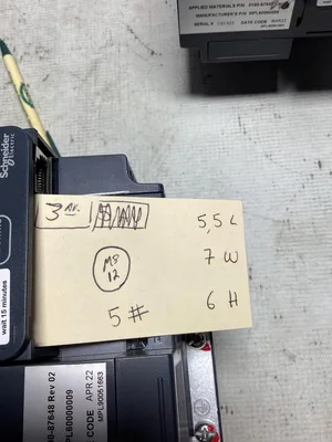 Schneider Electric Controller Panel 0190-87648