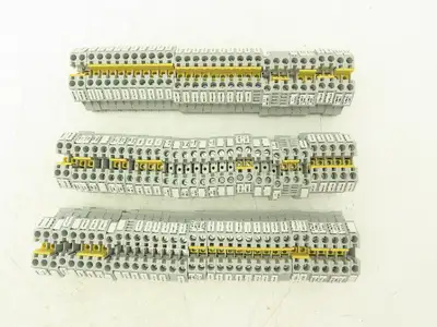 Allen Bradley 1492-J6 Terminal Blocks DIN Rail Mount 800V 6mm² Lot of 100