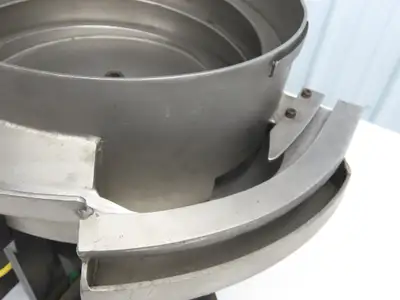 Vibratory Bowl Feeder Small Parts Sorter 12" Dia Left Hand Discharge