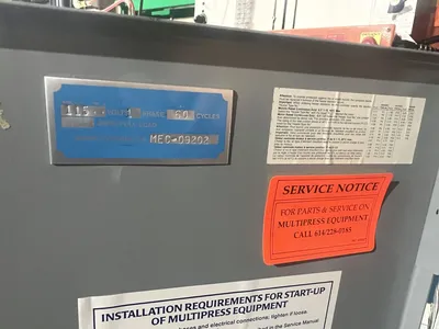 USED 2003 MULTIPRESS MULTIPRESS W6A-3 PRESS