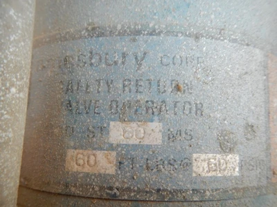 Jamesbury 1 1/2" 150 Rating, 316 Stainless Flanged Control Valve