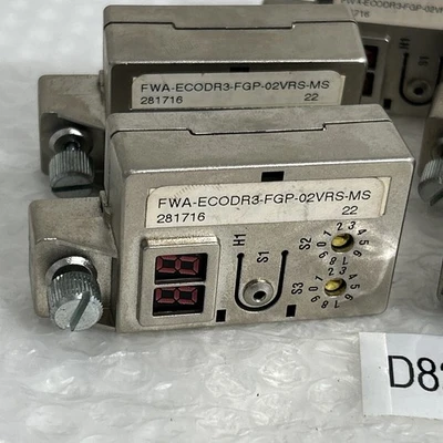 (1) ESM02.3-FW FIRMWARE MODULE FWA-ECODR3-FGP-02VRS-MS 281716 (Brand?)