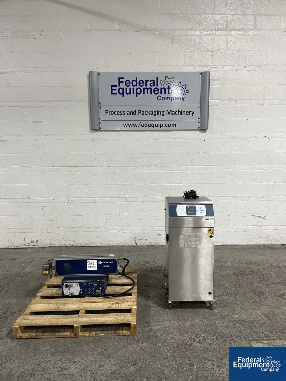 Used Domino Domino Printer System, Model D320i Print Head Ink Jet Coders & Printers Ohio US | Federal Equipment Company #1566144