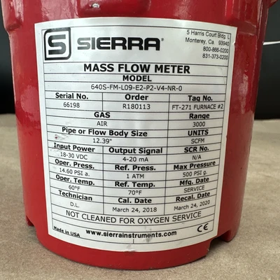USED Sierra 640S-FM-L09-E2-P2-V4-NR-0