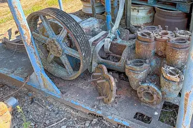 Used GARDNER DENVER FXF (FF-FXF) 4" X 5" DUPLEX PISTON MUD PUMP Piston Pumps Pennsylvania US | East West Machinery & Drilling #1417800