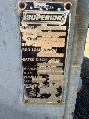USED WHITE SUPERIOR MW-64