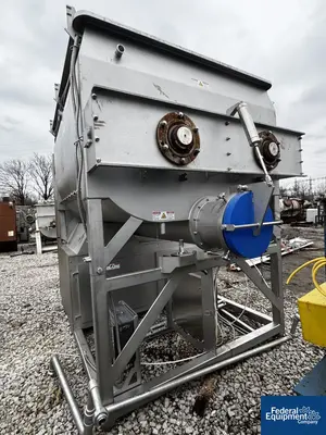 USED Weiler & Co, Inc. 220 Cu Ft Weiler Provisur Dual Shaft Paddle Mixer, Model M12900, S/S