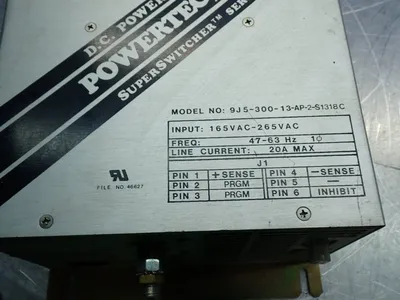 Used POWERTEC INC 9J530013AP2S1318C DC Power Supplies Ohio US | HGR 24 #1070186