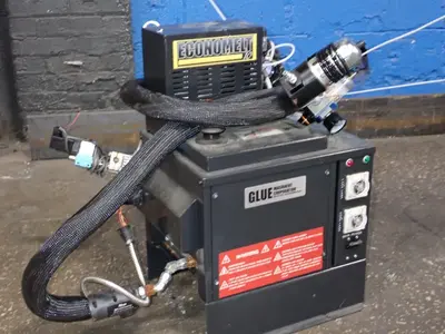 USED GLUE MACHINERY CORP ECONOMELT 10